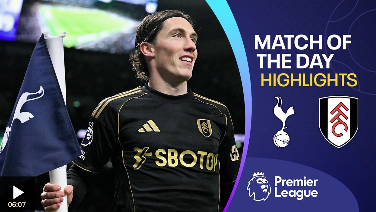 富勒姆開局強(qiáng)勢，擊敗托特納姆熱刺，給弗蘭克施加更大壓力。