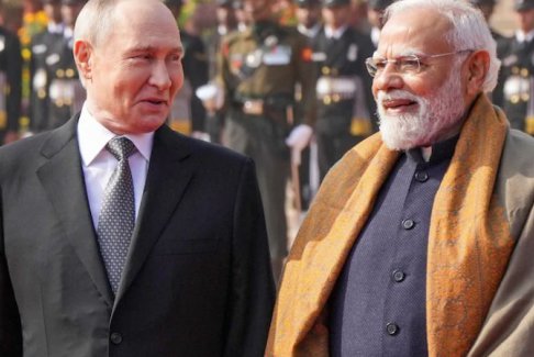 中國媒體高度贊揚普京訪問印度