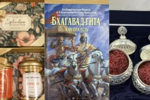 莫迪送給普京的禮物：阿薩姆紅茶、薄伽梵歌、銀馬