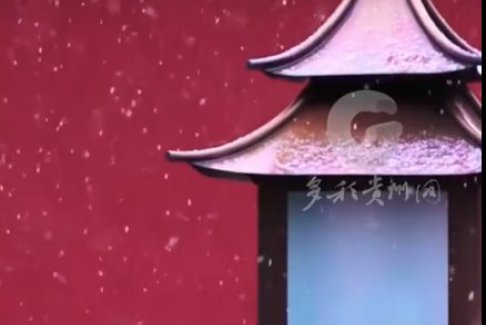 北京初雪就是中式美學(xué)天花板
