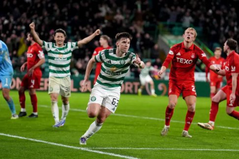 蘇格蘭超級聯(lián)賽凱爾特人3-1阿伯丁