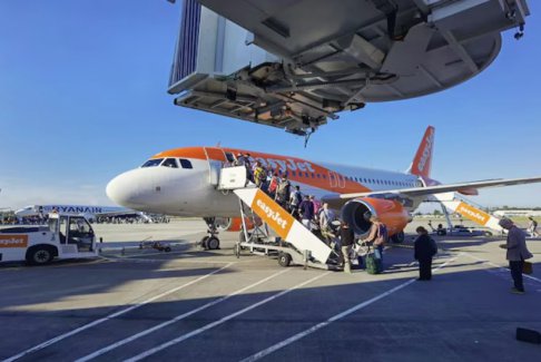 英國一家人被指控將已故老人推上易捷航空航班