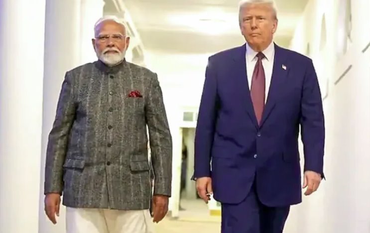 特朗普上個月表示，他將在&ldquo;某個時候&rdquo;降低對印度產(chǎn)品的關稅。