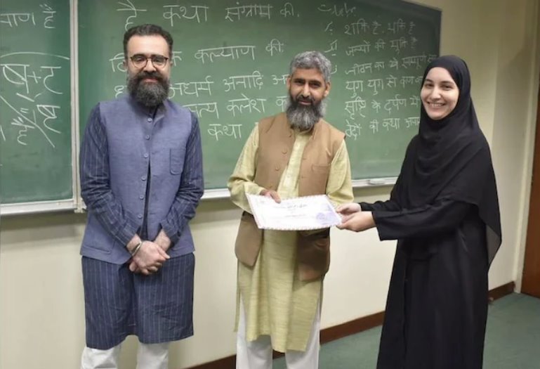 Ali Usman Qasmi 博士（左）和 Shahid Rasheed 博士（右）