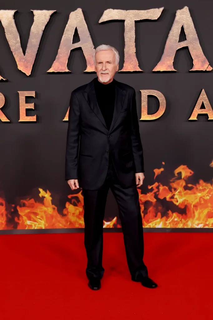 2025年12月5日，詹姆斯&middot;卡梅隆出席了在法國布洛涅-比揚(yáng)古舉行的《阿凡達(dá)：火與燼》歐洲首映禮。