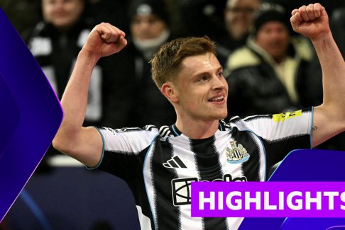 歐洲冠軍聯(lián)賽紐卡斯?fàn)柭?lián)3-0埃因霍溫