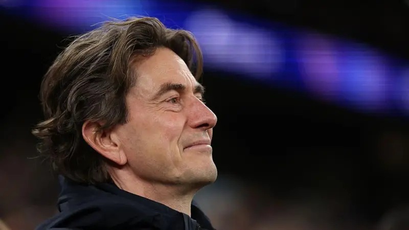 托特納姆熱刺隊(duì)主教練托馬斯&middot;弗蘭克在球隊(duì)歐冠戰(zhàn)勝多特蒙德后發(fā)表講話