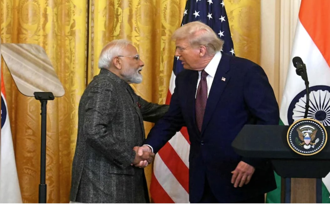 印度總理納倫德拉&middot;莫迪和美國總統(tǒng)唐納德&middot;特朗普