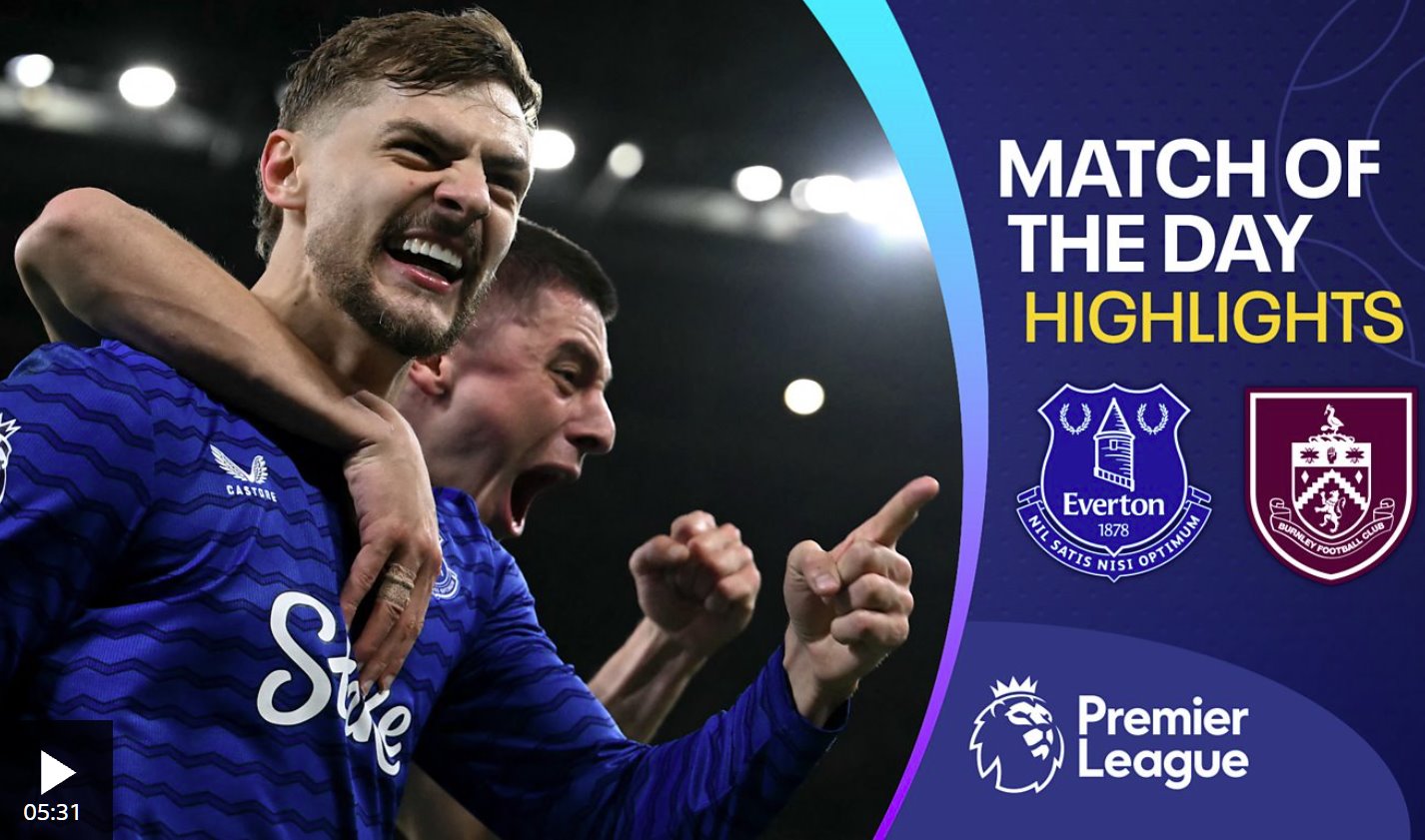 埃弗頓擊敗伯恩利，取得2026年主場(chǎng)首勝。