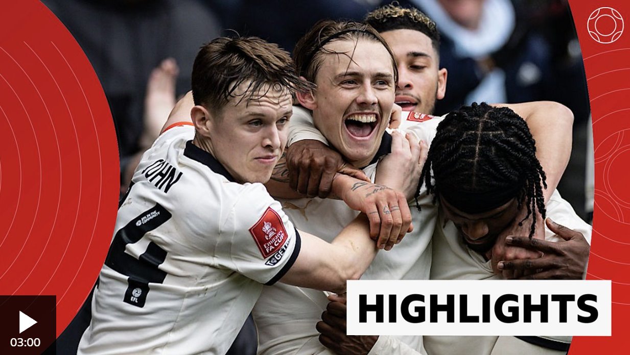 波特維爾爆冷擊敗桑德蘭，贏得足總杯冠軍