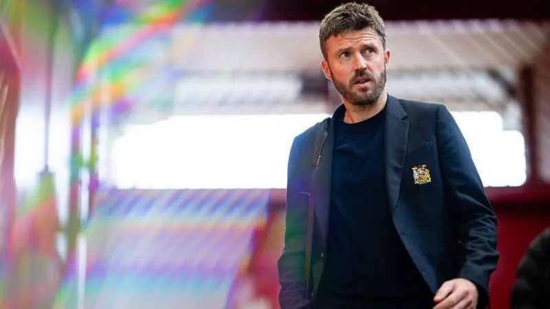 邁克爾&middot;卡里克抵達(dá)老特拉福德球場